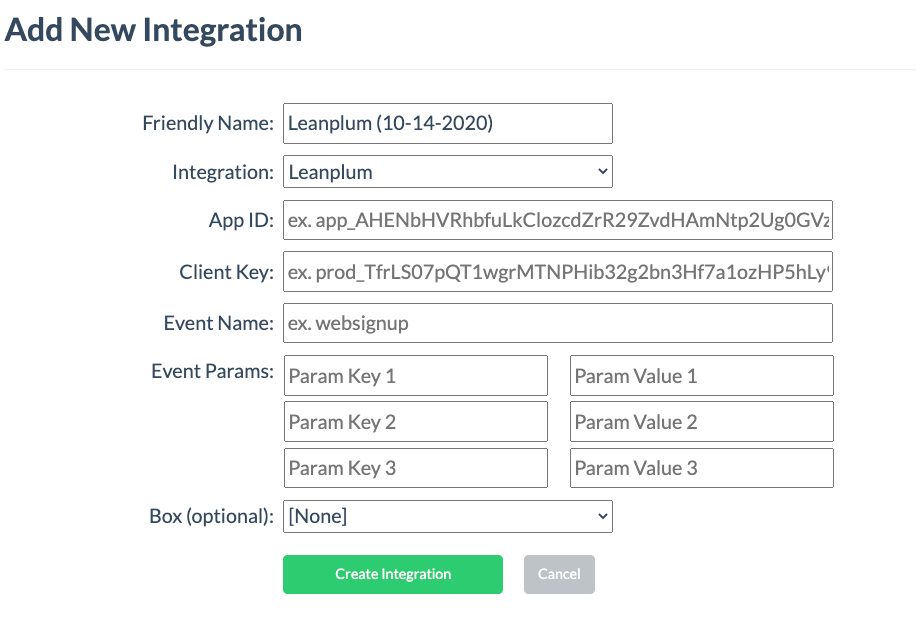 add leanplum integration to digioh