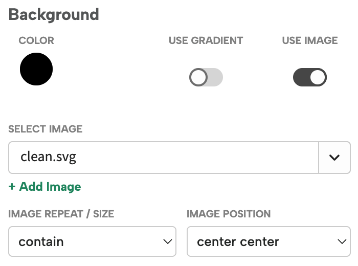 Button background