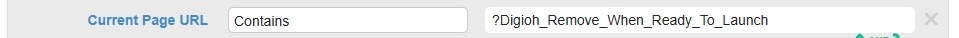 Removing the Digioh_Remove_When_Ready_To_Launch rule when you're ready to launch